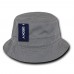 Decky Bucket Fishermen Boonie Hats Caps Washed Cotton Twill Fitted  eb-94301567